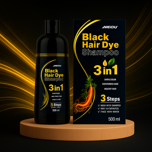 BLACK HAIR DYE - Dile adiós a la canas