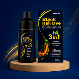 BLACK HAIR DYE - Shampoo Anticanas