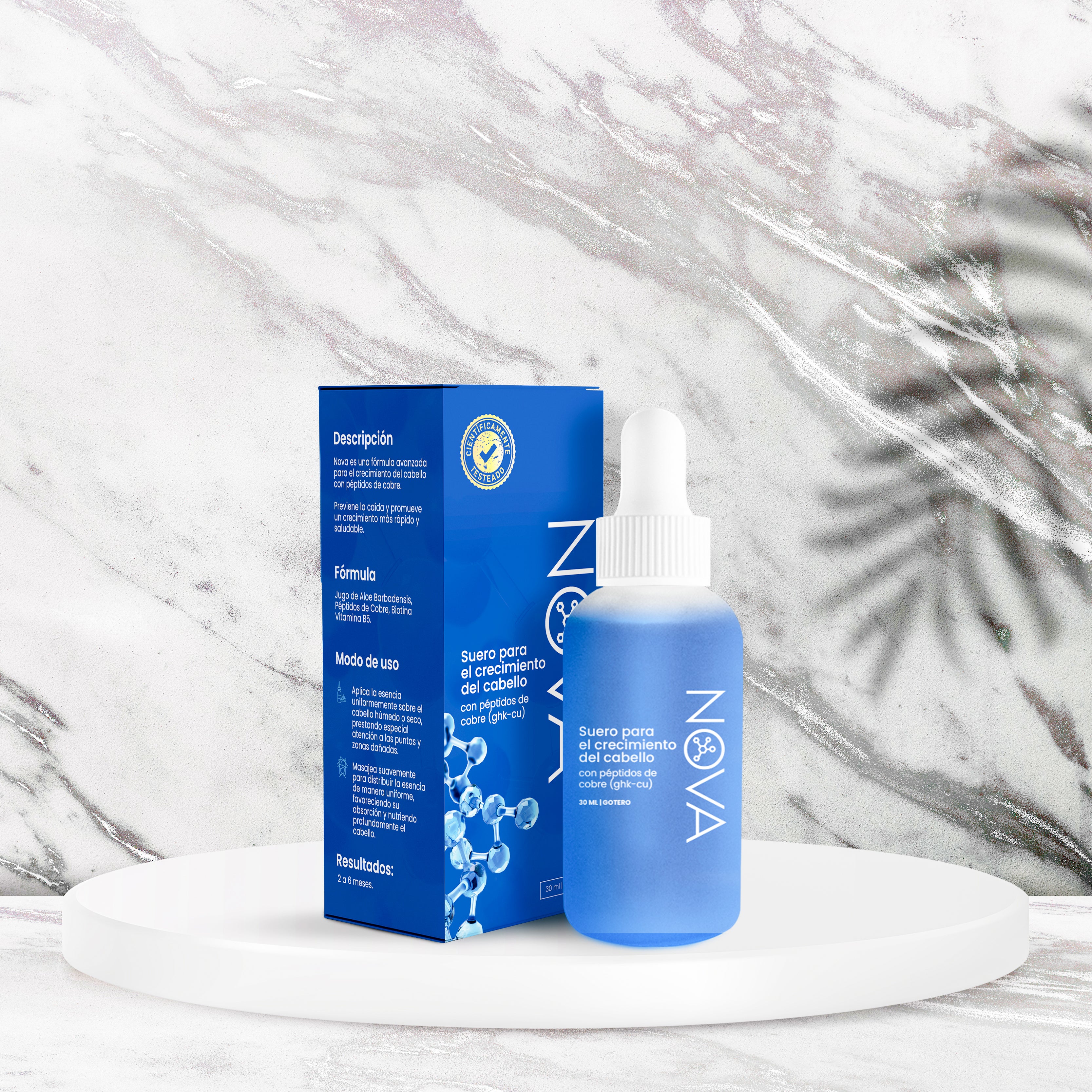 Nova- Suero Crecimiento Cabello