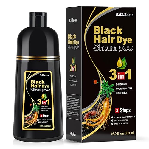 BLACK HAIR DYE - Dile adiós a la canas